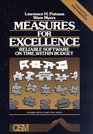 Measures For Excellence  Reliable Software On Time Within Budget