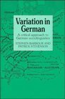 Variation in German  A Critical Approach to German Sociolinguistics