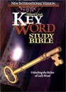 Bib the Hebrew-Greek Key Word Study Bible  Niv Bonded Burgundy Lthr. Plain