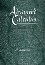 Advanced Calculus An Introduction to Mathematical Analysis