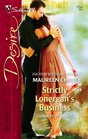 Strictly Lonergan's Business (Summer of Secrets, Bk 2) (Silhouette Desire, No 1724)