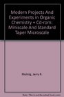 Modern Projects and Experiments in Organic Chemistry  CDROM Miniscale and Standard Taper Microscale