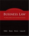 Business Law The Ethical Global and ECommerce Environment