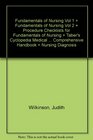 Fundamentals of Nursing Vol 1  Fundamentals of Nursing Vol 2  Procedure Checklists for Fundamentals of Nursing  Taber's Cyclopedia Medical Dictionary  Comprehensive Handbook  Nursing Diagnosis