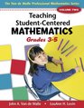 Teaching StudentCentered Mathematics Grades 35 Volume 2