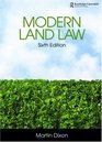 Modern Land Law 6/e