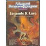 Advanced Dungeons and Dragons Legends and Lore
