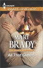 All that Glitters (Legend of Bailey's Cove, Bk 3) (Harlequin Superromance, No 1960) (Larger Print)