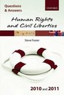 QA Human Rights and Civil Liberties 2010 and 2011