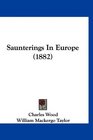 Saunterings In Europe