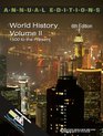 Annual Editions World History Volume 2