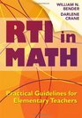 Response to Intervention in Math Practical Guidelines for Elementary Teachers