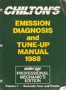 1988 Emission and TuneUp Manual Volume 1  Domestic Cars  Trucks