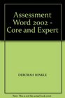 Assessment Word 2002  Core and Expert