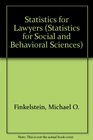 Statistics for Lawyers