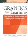 Graphics for Learning  Proven Guidelines for Planning Designing and Evaluating Visuals in Training Materials