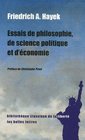 Essais de philosophie de science politique et d'conomie