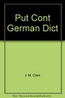 Putnam's Contemporary German Dictionary GermanEnglish EnglishGerman