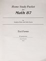 Math 87 An Incremental Development