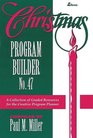Christmas Program Builder No 47