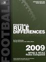 Football Rule Differences 2009 NFHS  NCAA Rules Compared