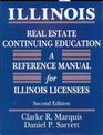 Illinois Real Estate Continuing Education A Reference Manual for Illinois Licensees