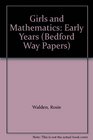 Girls and Mathematics Early Years