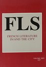 French Literature In/and The City