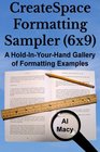 CreateSpace Formatting Sampler  A HoldInYourHand Gallery of Formatting Examples