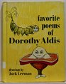 Favorite Poems of Dorothy Aldis