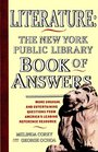 Literature New York Public Library Book of Answers