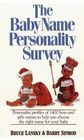The Baby Name Personality Survey