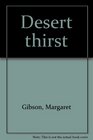 Desert thirst