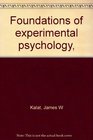 Foundations of experimental psychology
