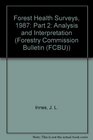 Forest Health Surveys 1987 PT 2 Analysis  Interpretation