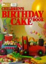 Childrens Birthday Cake Book