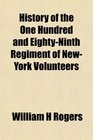 History of the One Hundred and EightyNinth Regiment of NewYork Volunteers