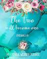 The Two Will Become One Ephesians 531 My Catholic Wedding Planner Boho Bible Verse Organizer and Budget Worksheet For Brides To Be Budget  For The Bride To Be