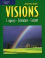 Visions A Activity Book Language Literature Content