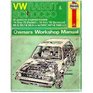 V W Rabbit  Scirocco  All gasoline engined models  '74 thru '79   '74 thru '78   889 897  969 cu in   Owners Workshop Manual