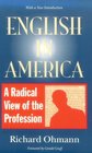 English in America A Radical View of the Profession