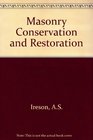 Masonry conservation  restoration