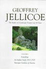 Geoffrey Jellicoe Vol 1 Studies of a Landscape Designer Over 80 Years