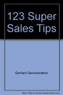 123 Super Sales Tips