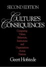 Culture's Consequences  Comparing Values Behaviors Institutions and Organizations Across Nations