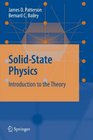SolidState Physics Introduction to the Theory