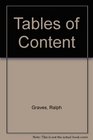 Tables of Content