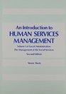 An Introduction to Human Services Management