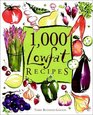 1,000 Lowfat Recipes (1,000 Recipes Series)