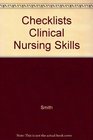 Checklists Clinical Nursing Skills